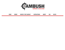 Tablet Screenshot of cambushcamo.com